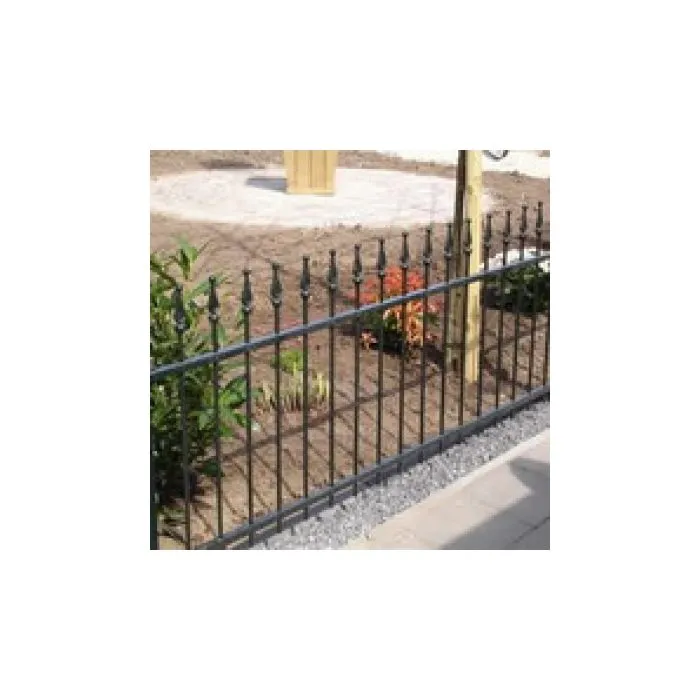 Fence railing Toulon 200x60cm (per mtr)