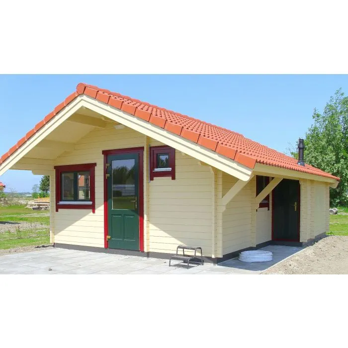 Lodge cabin Yale 5.72/4.97x6.08m (50mm)