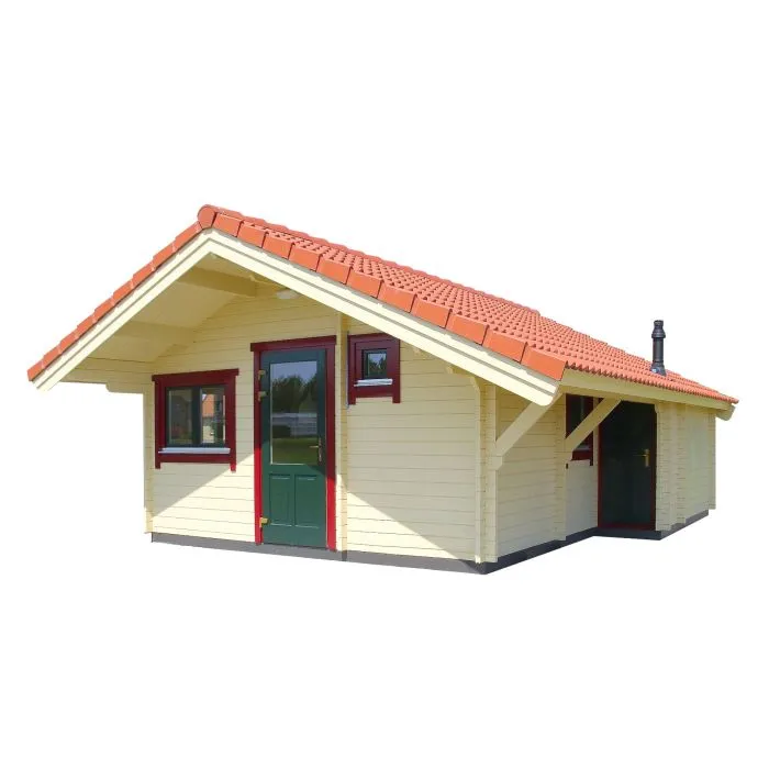 Lodge cabin Yale 5.72/4.97x6.08m (50mm)