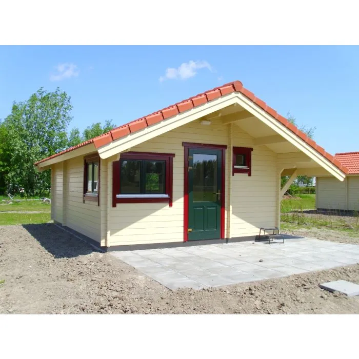 Lodge cabin Yale 5.72/4.97x6.08m (50mm)