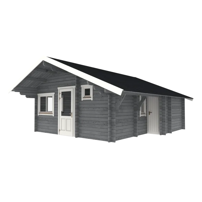 Lodge cabin Yale 5.72/4.97x6.08m (50mm)