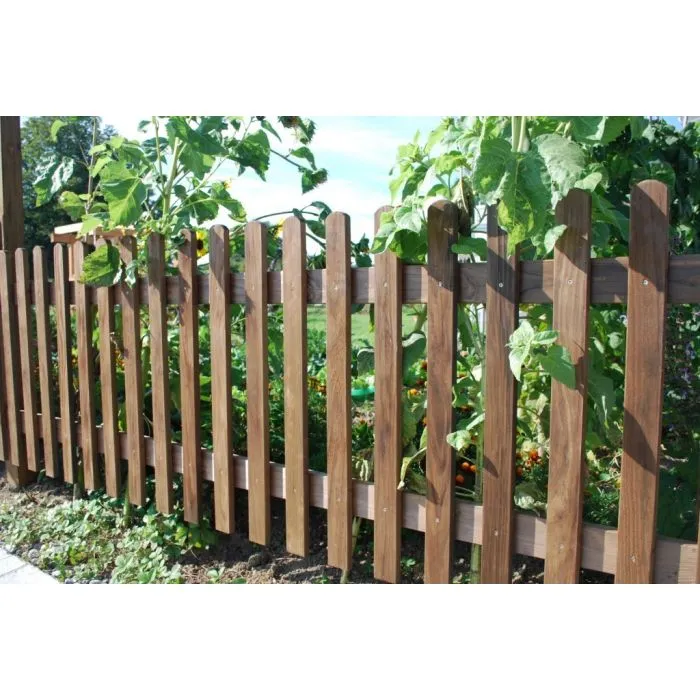 Picket fence hardwood 60x180cm