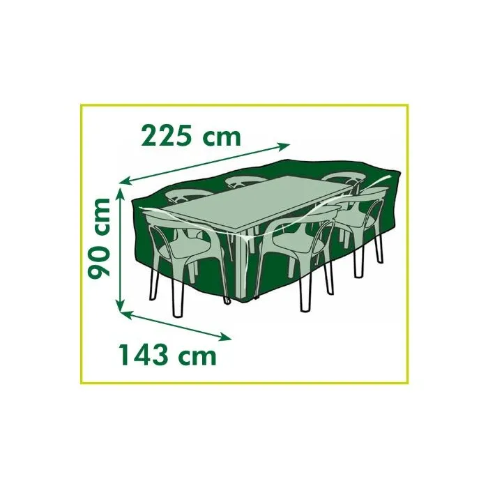 Garden furniture cover rectangular225x143x90cm