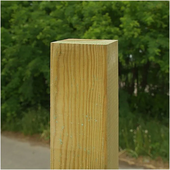 Wooden Fence Post 7x7x240cm