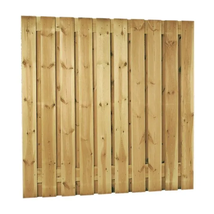 Wooden fencing panels 180x180cm (21pl.)