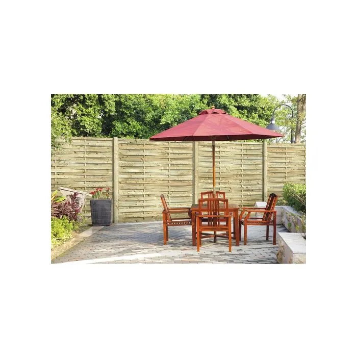 Wooden fence panel economy 180x180cm