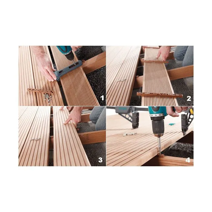 Decking board hardwood Kapur 430cm (21x145mm)