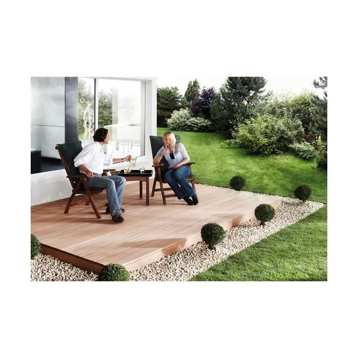 Decking board hardwood Kapur 490cm (21x145mm)
