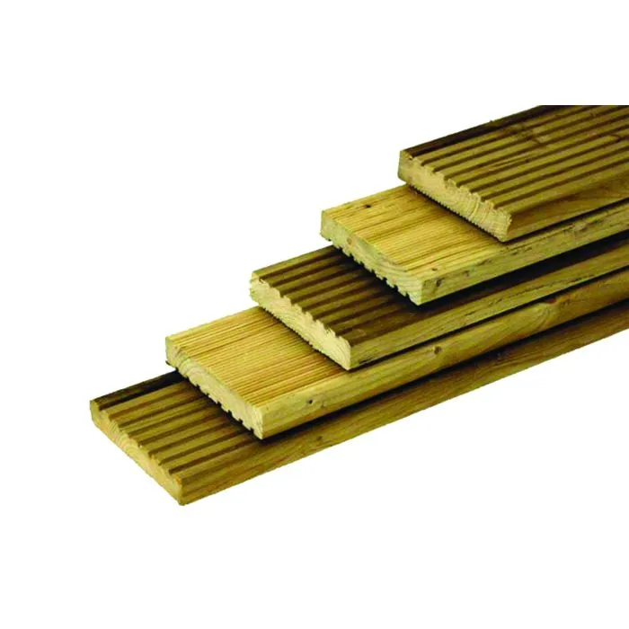 Decking board pine wood 240cm (28x145mm)