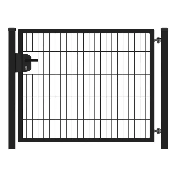 Garden gate wire panel 100x123cm anthracite