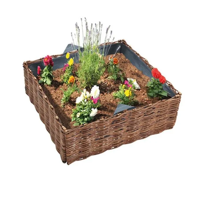 Planter vegetable garden box 100x100x40cm