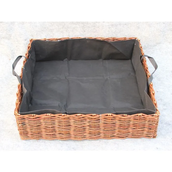Planter vegetable garden box 80x80x20cm