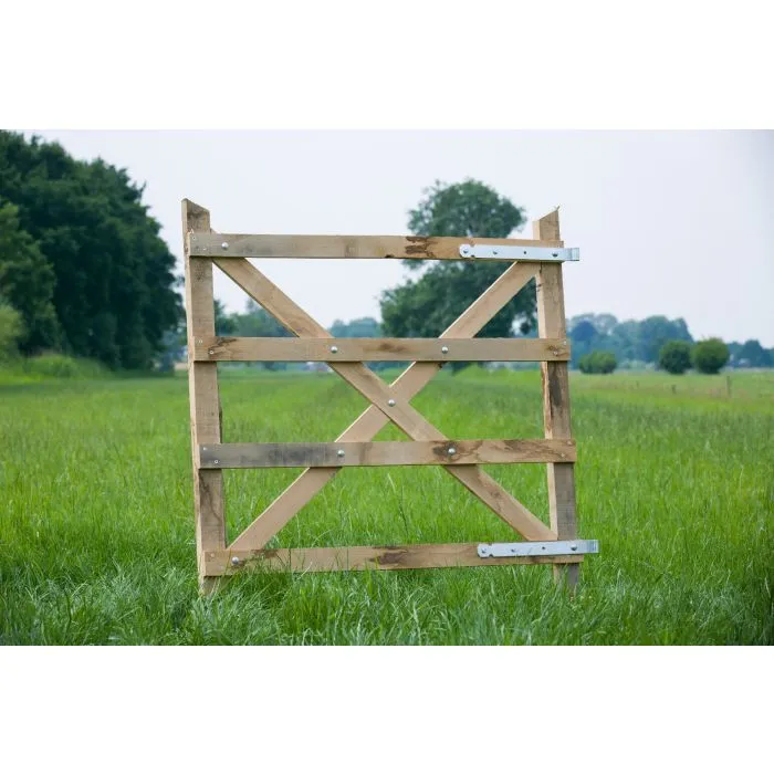 Garden gate oak frame 90x150cm