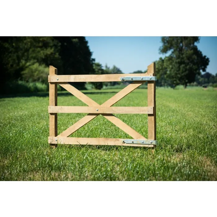 Garden gate oak frame 90x150cm