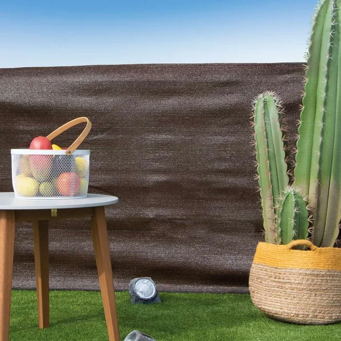 Shade netting 2x10mtrs brown