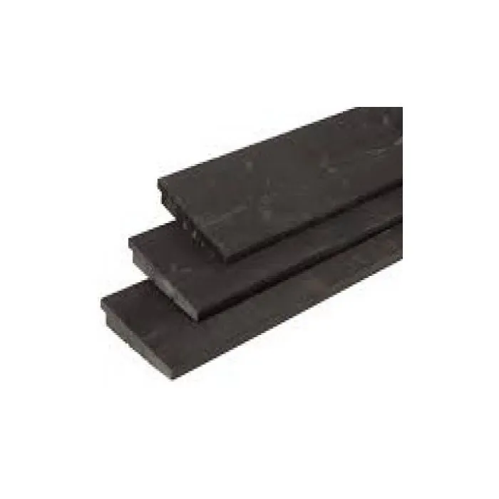 Douglas fir tongue and groove black 500cm (10/24x195mm)