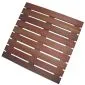 Decking tiles Bangkirai hardwood 50x50cm