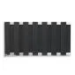 Fence panel WPC 180x180cm anthracite