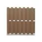 Fence panel WPC aluminum 180x180cm