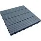 Decking tiles Composite 30x30cm (4pcs)