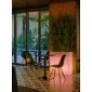 Planter and garden lighting design 80x80x32cm