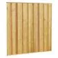 Wooden fencing panels 180x180cm 17 planks 