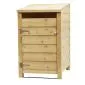 Bin cover wheelie closed backend 129x80X91cm