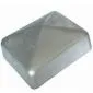 Post caps hot dip galvanized 101x101mm