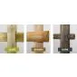 Palisade cylindrical moulded ø10x50cm