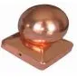 Post caps copper ball 91x91mm
