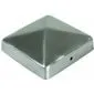 Post caps stainless steel 71x71mm