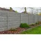 Concrete fence Rockstone 200x193cm double sided