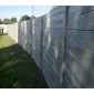 Concrete fence Woodtexture 200x231cm double sided