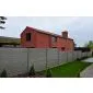 Concrete fence Rockstone 200x231cm double sided