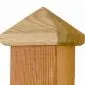 Wooden post caps 100x100mm