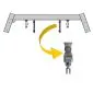 Swing beam for nest swing