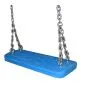 Swing seat blue public playground