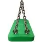 Swing seat green public playground