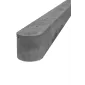Concrete post for Wooden Fence grey 10x10x180cm