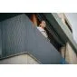 Willow fencing rolls composite grey 1x3m