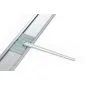 Border edging steel galvanized 240cm