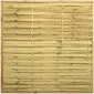 Wooden fence panel economy 180x180cm