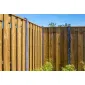 Wooden Fencing pine with concrete  200x190cm/21pl