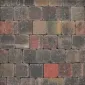 Cobblestones variegated tumbled 10x10x6cm (m2)