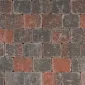 Brick pavers redblack 21x10,5x7cm (m2)