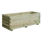 Wooden planters rectangular 80x40x35cm