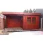 Garden shed Gatwick flat roof 500x250cm