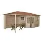 Garden shed Wembley hipped roof 500x250cm