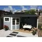 Garden shed Wembley hipped roof 500x250cm