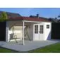 Garden shed Wembley hipped roof 500x250cm